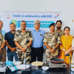SAAOL team with CISF officers during a heart health awareness and zero oil cooking event - SAAOL Delhi