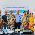 SAAOL team with CISF officers during a heart health awareness and zero oil cooking event - SAAOL Delhi