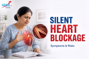 Silent heart blockage
