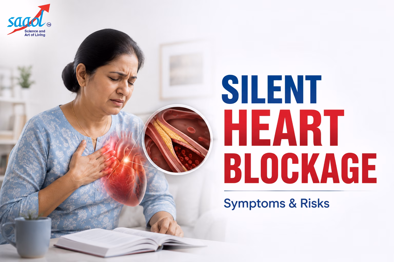 Silent heart blockage