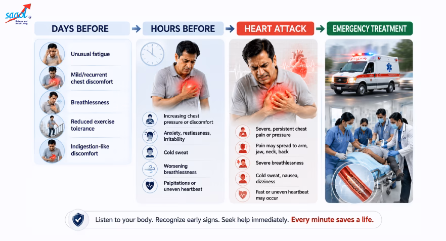 Can Heart Attack Warning Signs Really Appear Days Before?
